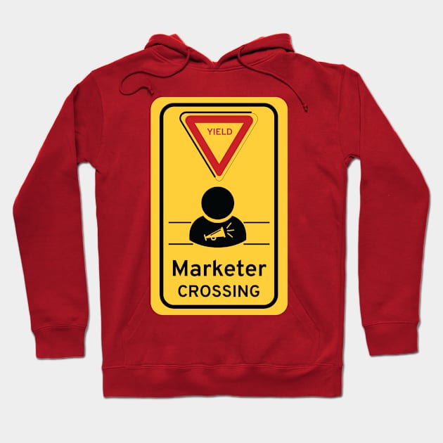 Marketer Crossing Hoodie by Night'sShop